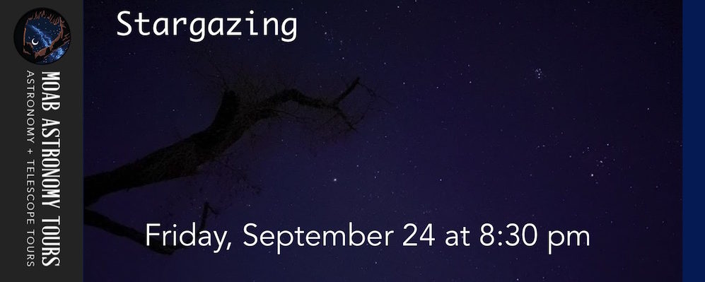 Moab festival of science 2020 - Stargazing event